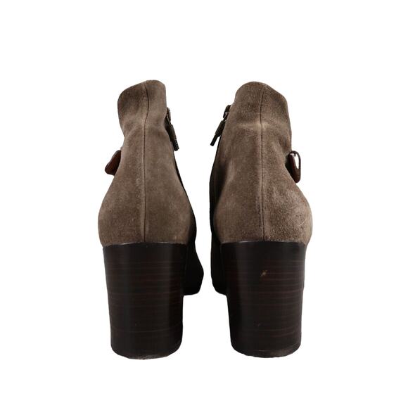 Alberto Fermani Shoes Womens 39 Booties Fashion Leather Cutout Open Toe Brown - Picture 5 of 16